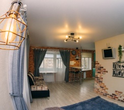 Апартаменты с балконом в Квартира Loft Design
