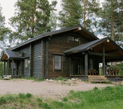 Коттедж премиум (Зелёный дом) в Forrest Lodge Karelia