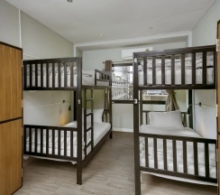Двухместный номер Standard с видом на город двуспальная кровать в 1989 Hostel & Cafe