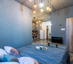 Апартаменты для четверых на Белинского, 30 в стиле лофт (64) в Степаненков