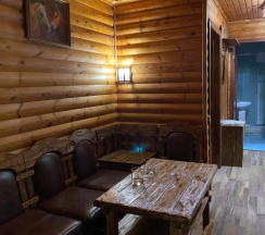 Двухместный люкс с балконом и с красивым видом из окна двуспальная кровать в Серая лошадь