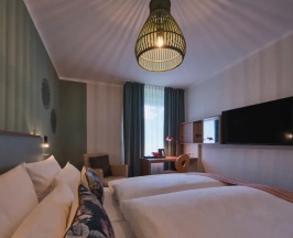 Двухместный номер Classic двуспальная кровать в Classik Hotel Martinshof