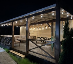 Барнхаус Яхрома (оснащение дома, стоимость банного чана и бани см. Подробнее) в Dacha