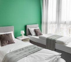 Апартаменты Делюкс 2 отдельные кровати в Апарт-отель Nordy Homes Minsk