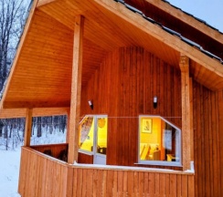 Дом Анны с сауной в доме, камином и проектором. 1-2 гостя. Побеги в Побеги