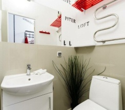 Трехместный номер в Piter-loft