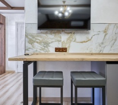 Четырёхместная студия с мини-кухней с балконом в Астра де Роза