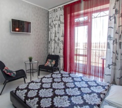 Двухместная студия с террасой в Green home