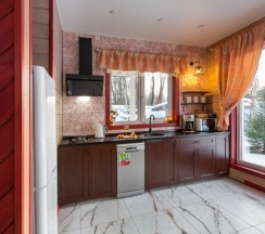 Коттедж《Чили》с сауной и купелью "Фурако" (расположен в Логиново) в Сканди хаус