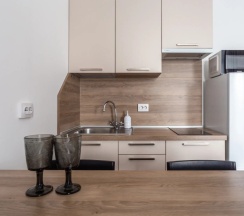 Апартаменты c 1 комнатой с балконом в Апартаменты Eliza Home на Торфяной дороге