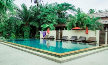 Семейный люкс с балконом в Palm Sweet Resort