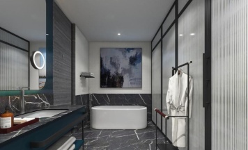 Двухместный люкс Club Lounge Access Presidential с видом на площадь Амира Тимура двуспальная кровать в InterContinental Tashkent, an IHG Hotel