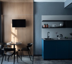 Студия с кухней  трёхместная в Greenfeel Stavropol