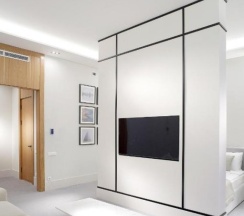 Двухместный люкс с видом на город двуспальная кровать в Neos Hotel