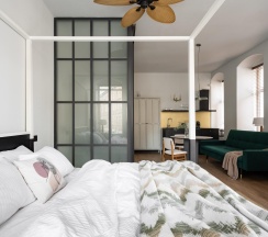 Апартаменты люкс с 1 двуспальной кроватью в Dostoevsky Apartments (Апартаменты Достоевского)