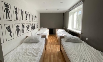 Номер эконом стандарт с 5 односпальными кроватями в Welcome Inn