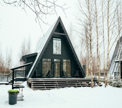 A-frame с одной спальней и сауной в Никитское Подворье