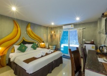 Одноместный номер Premium односпальная кровать в Baan Kamala Fantasea Hotel