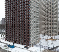 Flamandia - 4х местные премиум-апартаменты около м.Сокол (15 этаж) в Smart Lofts Moscow