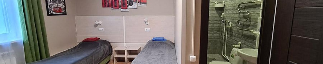 Номер стандарт с 2 односпальными кроватями в Юбилейный