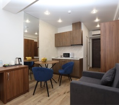 Премиум Studio с кухней в Ривьера парк