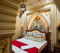 Двухместный люкс VIP двуспальная кровать в Salut Hotel Almaty