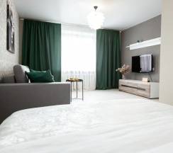 Апартаменты c 1 комнатой с балконом в Апартаменты Ladgorna на Обойной 4/2