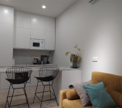 Апартаменты с гостиной и спальней в ЖК "Savin House" в Sibgat Apartments