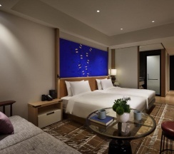 Двухместный номер с видом на город 2 отдельные кровати в Hyatt Centric Kanazawa