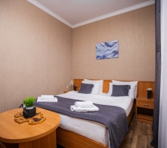 Семейный двухкомнатный до 4 гостей с балконом в Джульетта