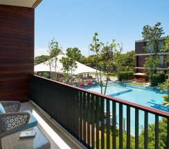 Двухместная So Studio с видом на бассейн 2 отдельные кровати в SO/ Sofitel Hua Hin