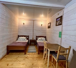 Номер стандарт улучшенный с 2 односпальными кроватями в Архыз-resort