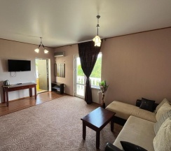 Люкс двухкомнатный с общим балконом вид на море в Дени Дельмар