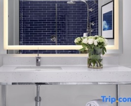 Двухместный номер с балконом и с видом на воду двуспальная кровать в Hilton Fort Lauderdale Marina