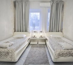 Двухместные апартаменты 1 с видом на внутренний двор 2 отдельные кровати в Exclusive Hotel&Apartments