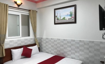 Двухместный номер Deluxe двуспальная кровать в Gold Hotel