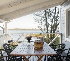 Дом на скале 4+2 в Ладога озеро