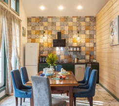 Коттедж "Брюгге" с сауной и купелью "Фурако" (расположен в Логиново) в Сканди хаус