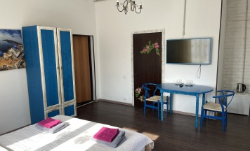 Стандарт двухместный с двуспальной кроватью в Villa santarina