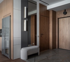 Трехкомнатный апартамент Luxury Dubai с двумя спальнями в Real Apartments Sochi