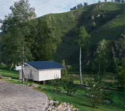 Шале с двуспальной кроватью 1-я линия в Маральник Altai Palace