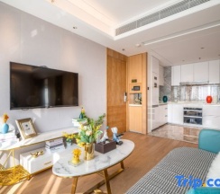Люкс Deluxe с 2 комнатами с балконом в Yidiandian Hotel Apartment (Shenzhen International Convention And Exhibition Center)