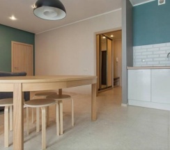 Апартаменты с гостиной и спальней в Sibgat Apartments