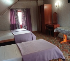 Четырёхместный семейный номер Standard с красивым видом из окна в Горная лаванда