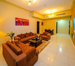 Апартаменты c 1 комнатой в Exquisite Suite Minutes From Al Mamzar Beach