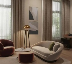 Двухместный люкс c 1 комнатой двуспальная кровать в Hotel Crowne Plaza Tashkent, an IHG Hotel
