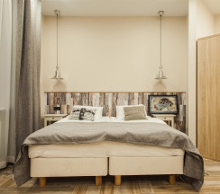 Стандартный номер с двуспальной кроватью в Михаил Строгов