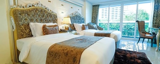 Двухместный номер Deluxe с видом на море двуспальная кровать в LK Emerald Beach