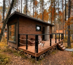 Домик на двоих (возможно заселение с питомцем) в New Camp