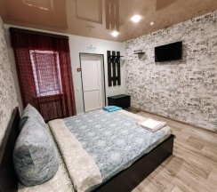 Номер стандарт с 1 двуспальной кроватью в Shokolad inn